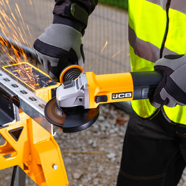 125mm / 5" Electric Angle Grinder, 850W/240V M14 Thread | JCB