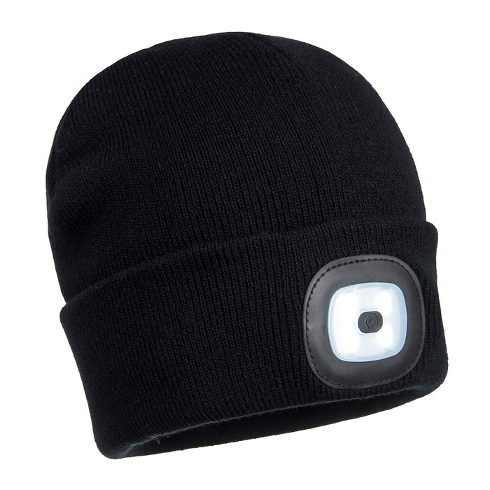 Beanie USB Rechargeable LED Headlight | Portwest