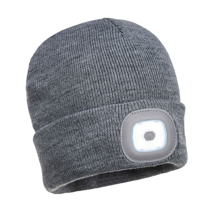 Beanie USB Rechargeable LED Headlight | Portwest