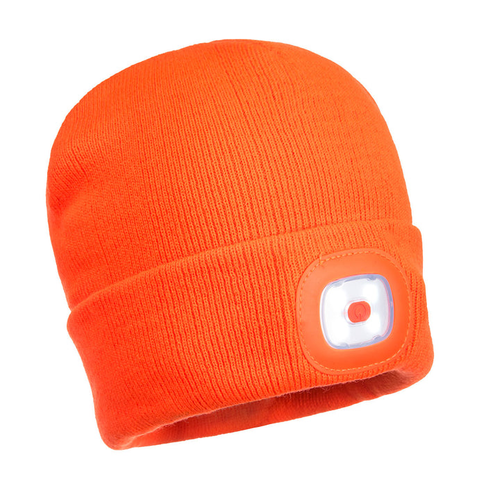 Beanie USB Rechargeable LED Headlight | Portwest