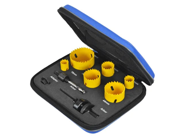 Professional Holesaw Kit (9 Piece) | Faithfull