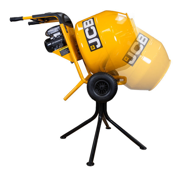 110V 134L Seam Welded Tip-Up Cement Mixer 550W Electric Motor | JCB