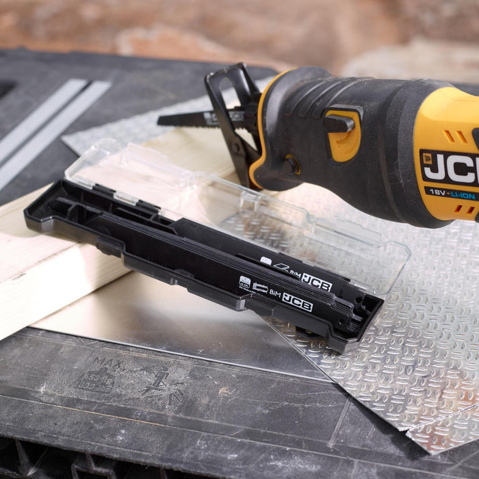 21 Piece Reciprocating Saw Blade Set BIM Blades, Universal Fit | JCB