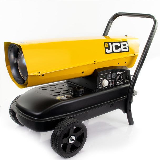 140,000BTU / 37kW Diesel Space Heater, 800m3 Coverage, Kerosene or Diesel, Thermostat | JCB