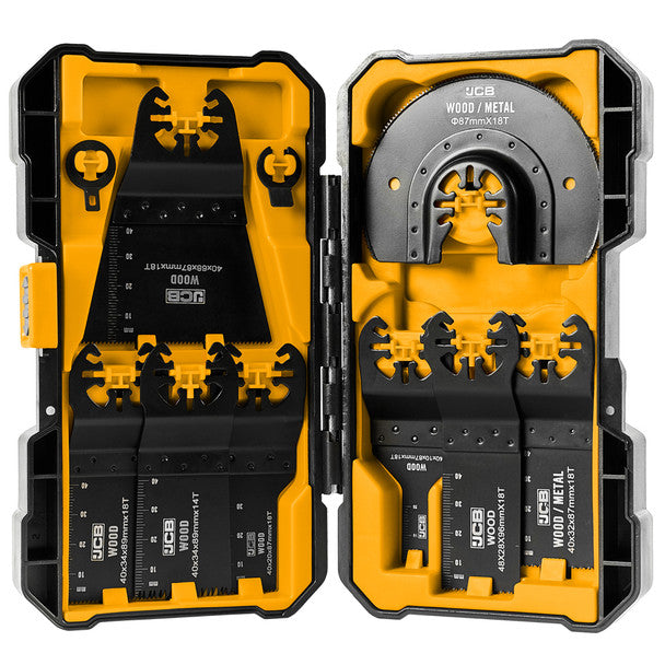 8 Piece Universal Fit Multi Tool Blade Set | JCB