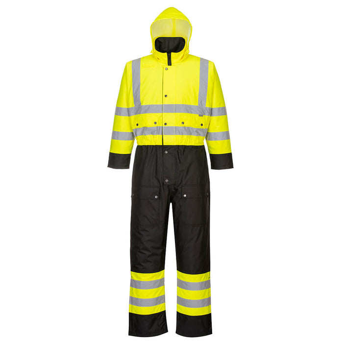 Hi-Vis Contrast Winter Coverall | Portwest