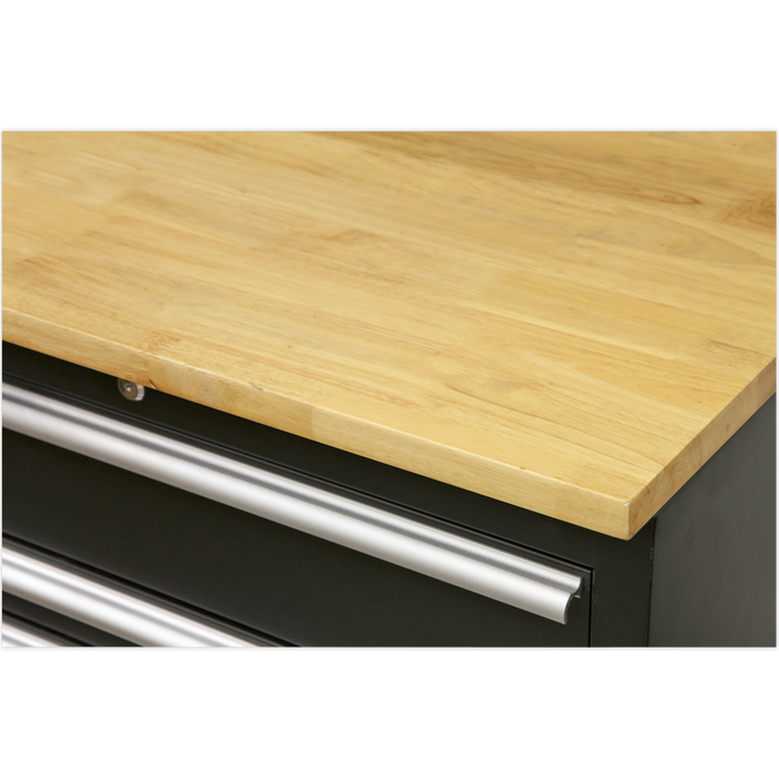 Premier 5.6 Metre Storage System - Oak Worktop | Sealey