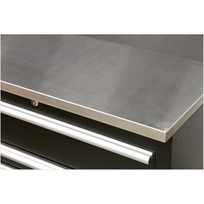 Premier 3.55 Metre Storage System - Stainless Worktop | Sealey