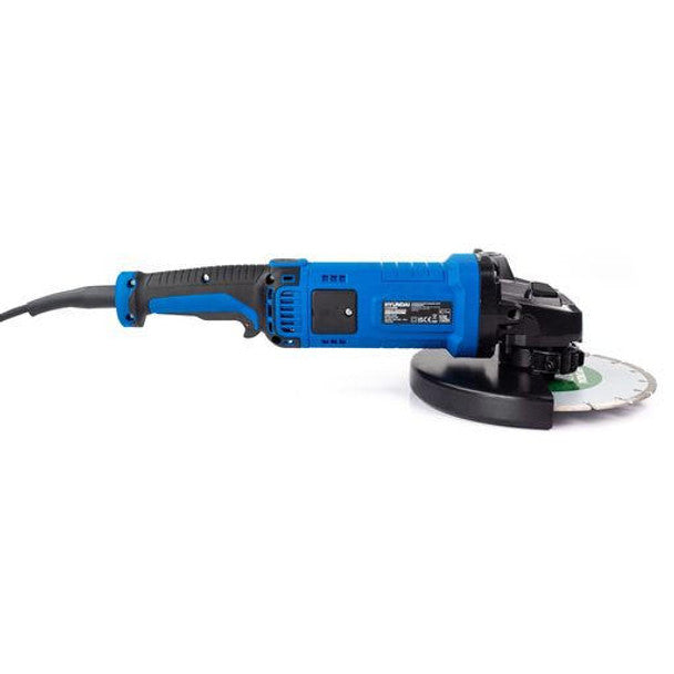 2000W Electric Angle Grinder 230mm / 9" Disk, Quick Release, 220-240V | Hyundai