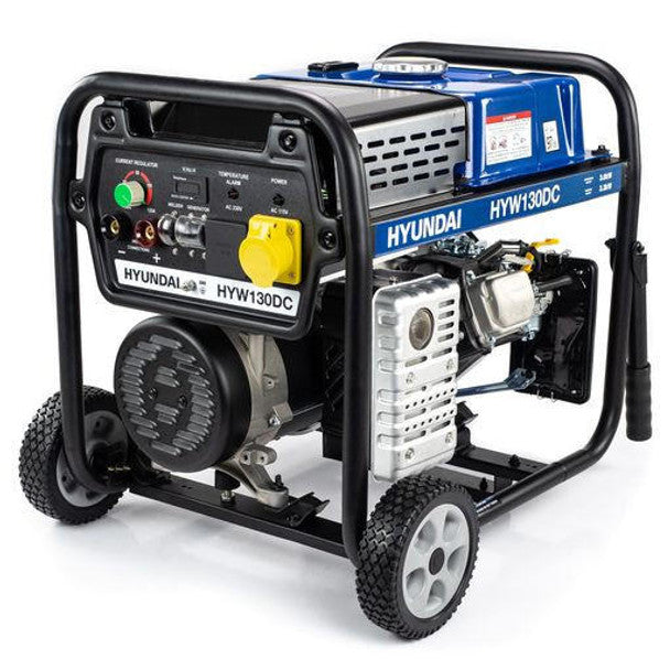 3.2kW / 4kVa Petrol Welder Generator, 120 Amp DC Welder | Hyundai