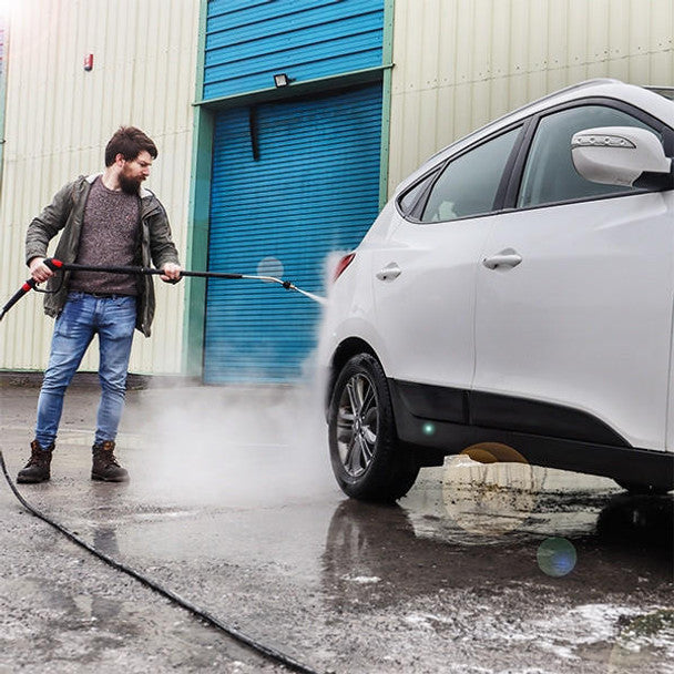 3050PSI / 210 Bar Hot Pressure Washer, 3-Phase, 110°C/6.3kW Power Jet Washer | Hyundai