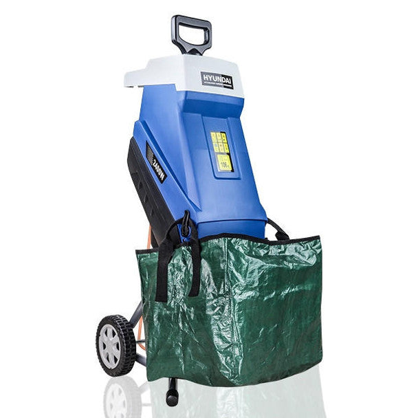 2400W Electric Garden Shredder 2.4kW 230V 45L Collector | Hyundai