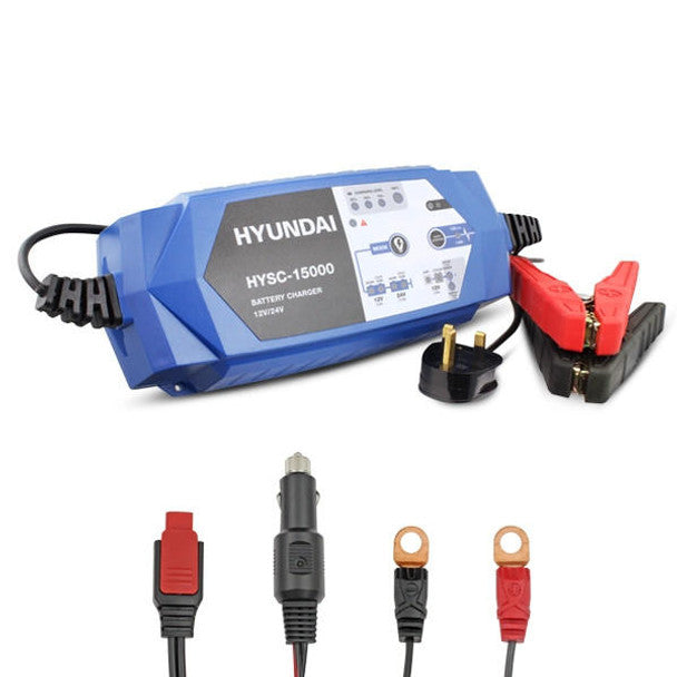 SMART Battery Charger 12V / 24V | Hyundai