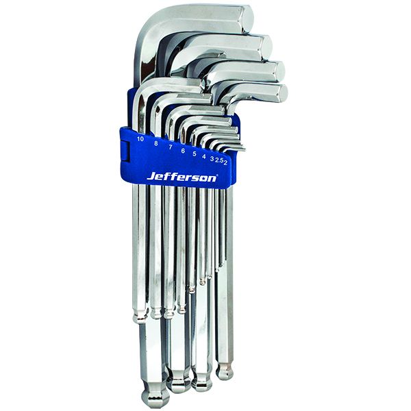 13 Piece Jumbo Ball-Hex Key Set | Jefferson Tools