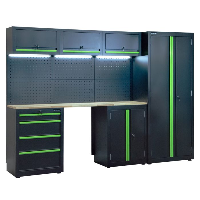 Modular Storage System Combo With LED Lights | Jefferson