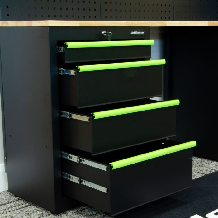 Modular Storage System Combo With LED Lights | Jefferson