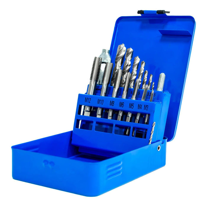 16 Piece Tap & Drill Set (Metric) | Jefferson Professional