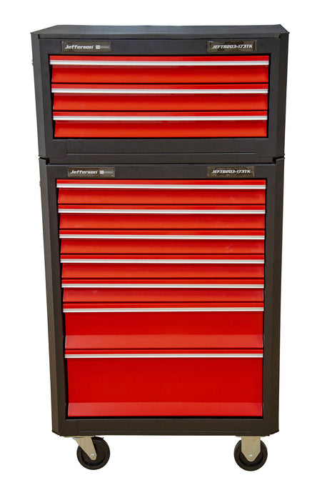 7 + 3 Drawer Professional Tool Chest With 173 Tools (Pre-Kitted) | Jefferson Professional