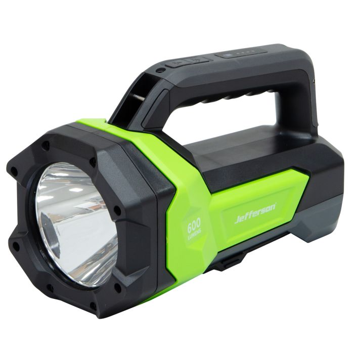 1000 Lumens Rechargeable Dual COB LED Spotlight With Floodlight Function | Jefferson Professional