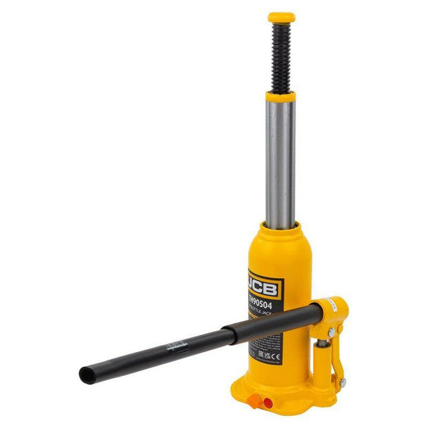 5 Tonne Automotive Hydraulic Bottle Jack, 402mm Max Lift | JCB