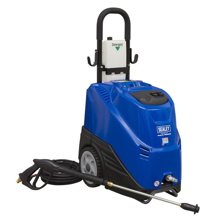 135 Bar / 230V Professional Hot & Cold Pressure Washer | Sealey