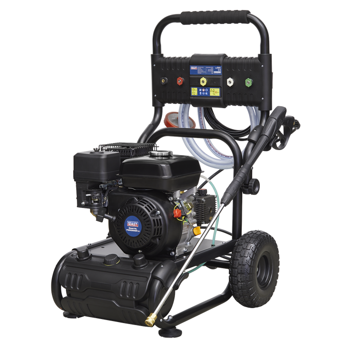 220 Bar / 6.5HP Petrol Self-Priming Pressure Washer, 540L/hr | Sealey